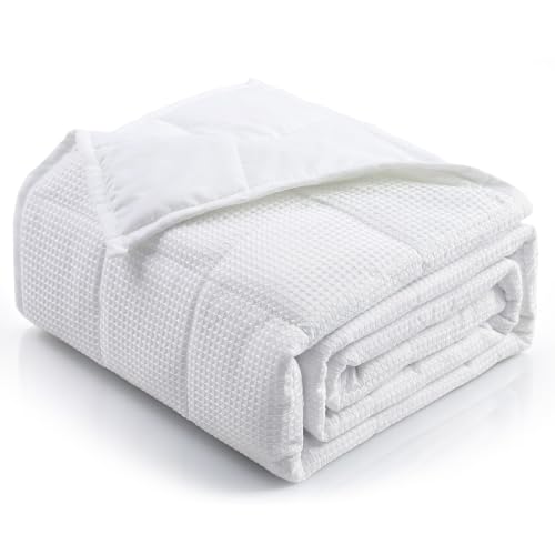 Image of Topblan Cooling Weighted Blanket for Adults, 15lbs 48 x 72 for Summer