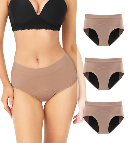 Image of Incontinence Underwear for Women Heavy Flow, Leak-Proof Panties High Waist