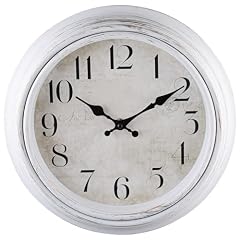 WOOPHEN Retro Wall Clock Battery Operated 12 Inch Silent Wall Clocks Antique Clock Vintage product