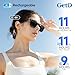 AI Glasses for Men & Women, Smart Glasses Powered by ChatGPT, AI Real-time Translation with 147 languages, 11H Music Play, Bluetooth Sunglasses with Polarized Lens, UV Protection for Daily Use, Travel