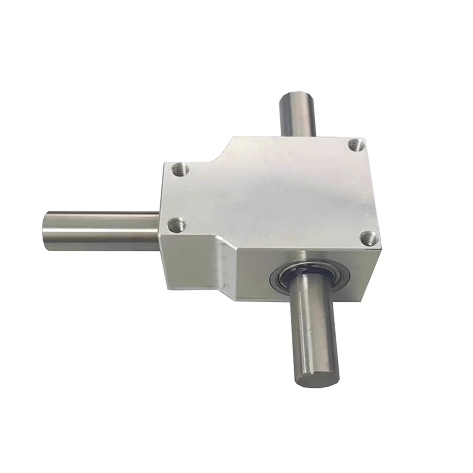 Gearbox 90 Degree Angle Reducer Corner Device 1:1 Transmission Reversing Steering Gearbox 8mm Dual Output Shaft Commutator Steering Direction