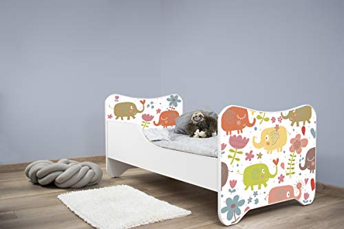 Topbeds Letto per bambini HAPPY KITTY 140x70 cm