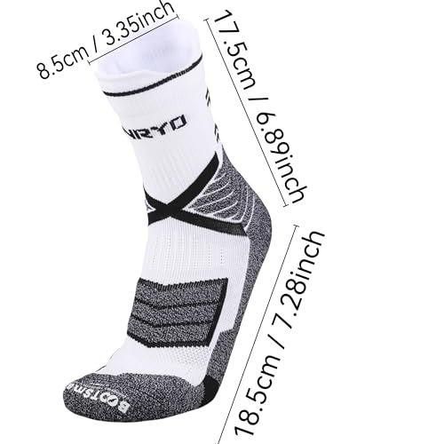 Grip Socks Soccer for Men&Women,Non-Slip,Breathable Football Socks,Elite Compression Soccer Socks（fit men's size 6-11）2