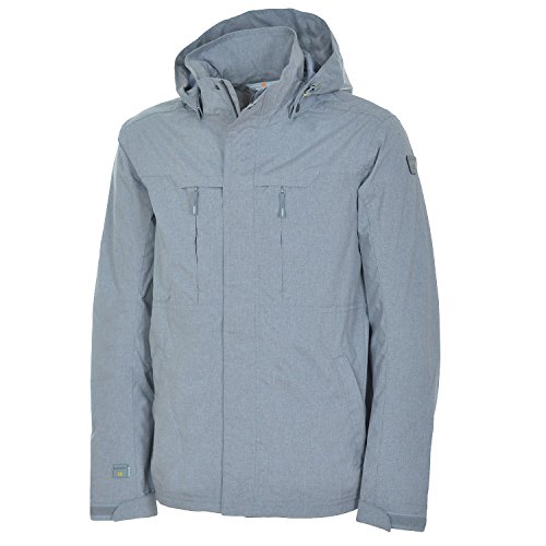 ICEPEAK Leger Giacca, Uomo, 810 Grigio Chiaro, 52