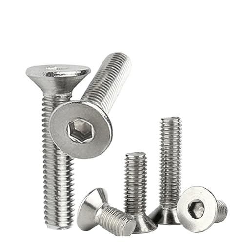 RUOHARD M1.6 M2 .5 M3 M4 M5 M6 M8 M10 304XeX|ZpZptMlWtbgwbhlWZp{gDIN7991(55mm,M6 (10pcs))