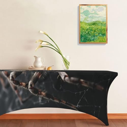Nappe araignée élastique 1.8m nappe élasthanne infroissable buffet - 8