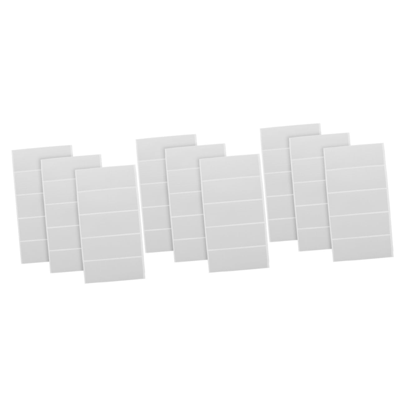 Cabilock 3 Series Tiras Autoadhesivas De Doble Cara Espuma Artesanía Almohadillas Alfombra Pegajosa Para La Fabricación De Tarjetas Cuadrados Pegajosos De Doble Cara Eva 3 Hojas*3