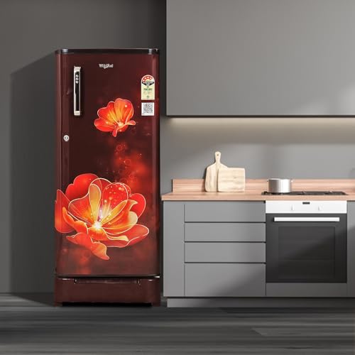 Whirlpool 184 L 4 Star Inverter Direct-Cool Single Door Refrigerator (205 WDE ROY 4S Inv WINE RADIANCE-Z, Base Stand with Drawer, 2023 Model) 5 417nhI6uymL