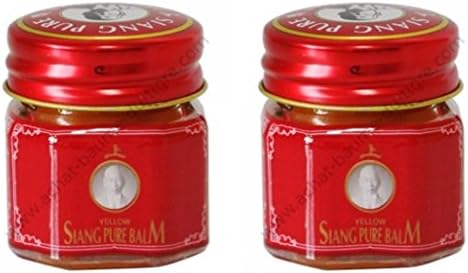 2 X Balms Siang Pure Balm 12gr Ideal Balm to Relieve Muscle and Joint Pain