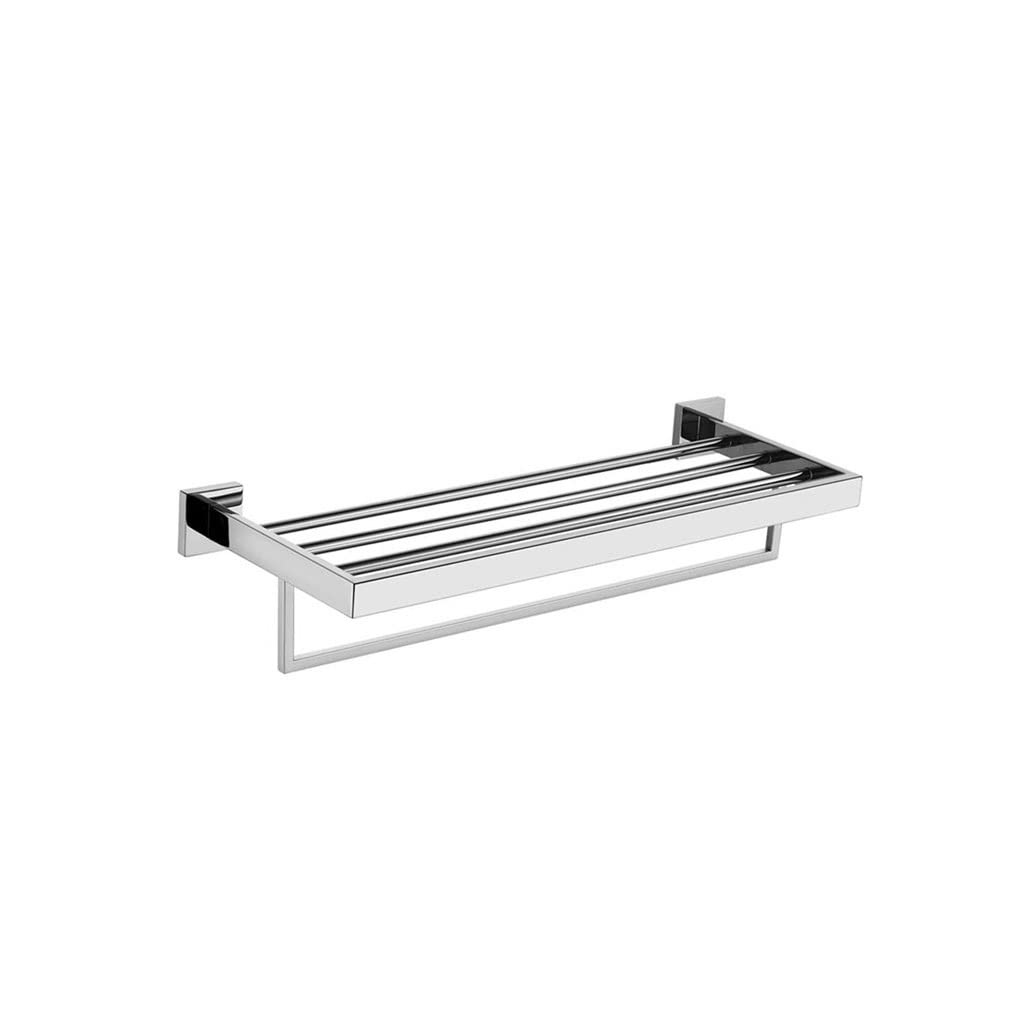 JvFbjLF Bathroom Towel Rack Bathroom Towel Rack Bathroom Wall Shelf Household Towel Bar Bathroom Hanging