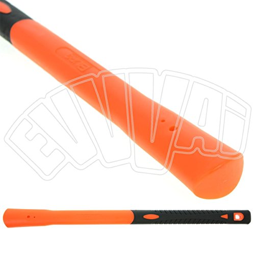 Manico Carpentiere In Fibra 50 Cm Arancione Martello Lavoro Orto Giardino Casa