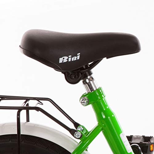 Bibi Kinderfahrrad 12 Zoll mit Rücktrittbremse Fahrrad Kinderrad Grün Weiß – Bild 8