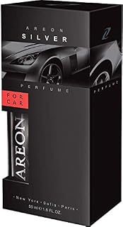 Car/Van/Home/Office Perfume Areon Silver 50 ml