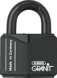 ABUS 00838 Granit Plus Hardened Steel Shackle Padlock