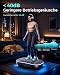 DAHAIY Vibrationsplatte Fitnessgeräte für Zuhause Rüttelplatte Vibration Plate entspannung, Sportgeräte Fitness Sport geräte Ganzkörpertraining 120 Intensitätsstufen für Home Workout - Schwarz