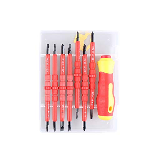 15 in 1 Magnetischer Präzisions-Schraubendreher-Set DIY Handwerkzeug Kit Torx Kreuz flach Y U-Form Schlitz Schraubendreher für Laptop