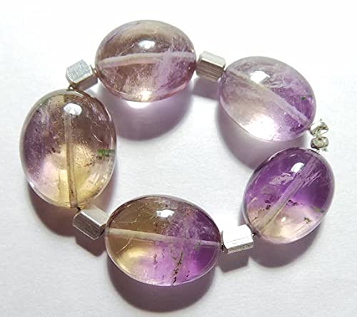 Ametrine perle naturelle LKBEADS pour un bijou d'harmonie et d'équilibre intérieur