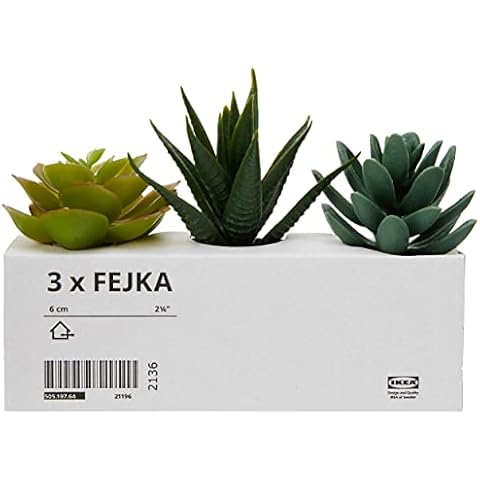 IKEA FEJKA Mini Artificial Succulent Plants (3 Pack) Cover