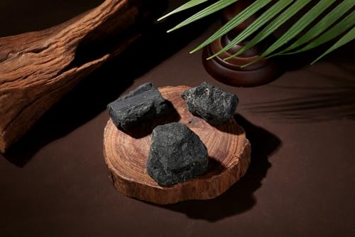 Image of 2Pcs Black Tourmaline 1.8-2.2 inch Large Natural Stones Raw Healing Crystals Black Tourmaline Crystals for Tumbling Cabbing Polishing Rock Rocks Rough Wire Wrapping Wicca Reiki Gifts