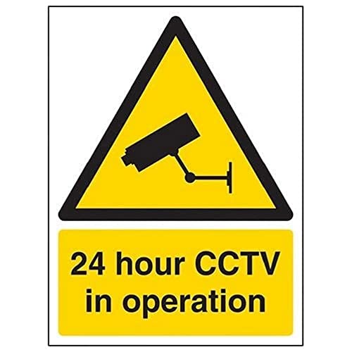 VSafety 6E001AN-S - Cartello di sicurezza CCTV in