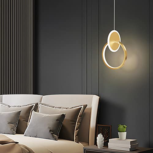 Droplight éclairage cuivre et suspension LED dimmable pour chambre