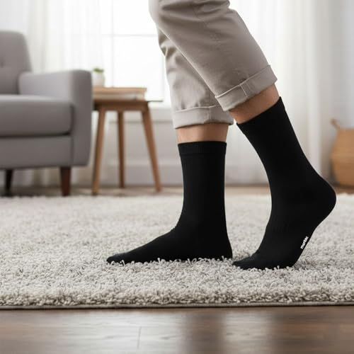 Image of Montac Diabetic Socks for Men & Women, Cotton Socks । Helps In Diabetic Neuropathy । Reduction Of Gangrene Chances । Increase Blood Circulation, Free Size