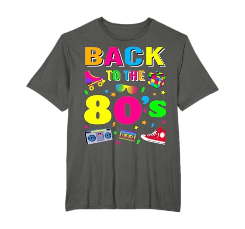 80er Jahre Retro Motto I Love 80's T-Shirt