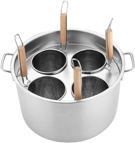 MRKU Olla de Cocina, ollas multifuncionales, con Divisor y colador, Juego de ollas, para Cocina casera, Restaurante