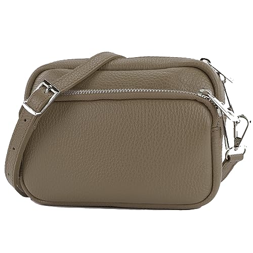 Sac à bandoulière petit en cuir modamoda de T231 pour femme