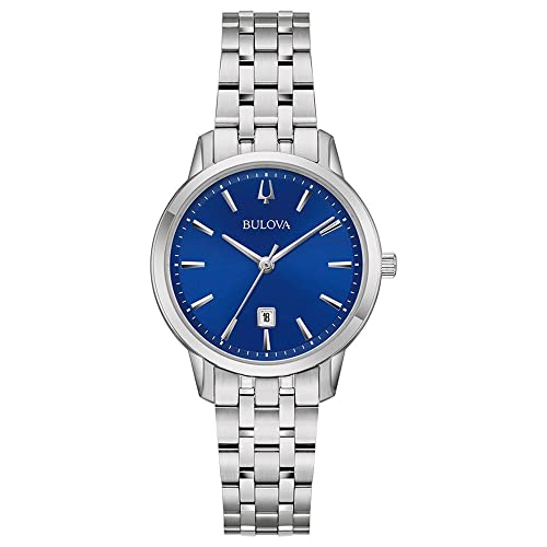 L'elegante orologio da donna della marca Bulova attira l'attenzione e può essere indossato con qualsiasi outfit
