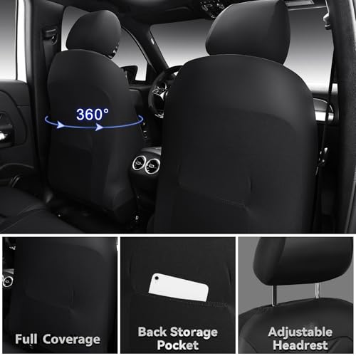 CAR PASS Nappa Lumbar Support Covers