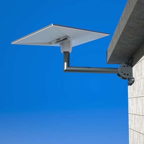 Foboull Starlink 標準ロング壁取り付けキット - 17インチ 高耐久 Starlink Standard Gen3/V3 ディッシュに対応 屋外ルーフマウント マウントアダプター付き