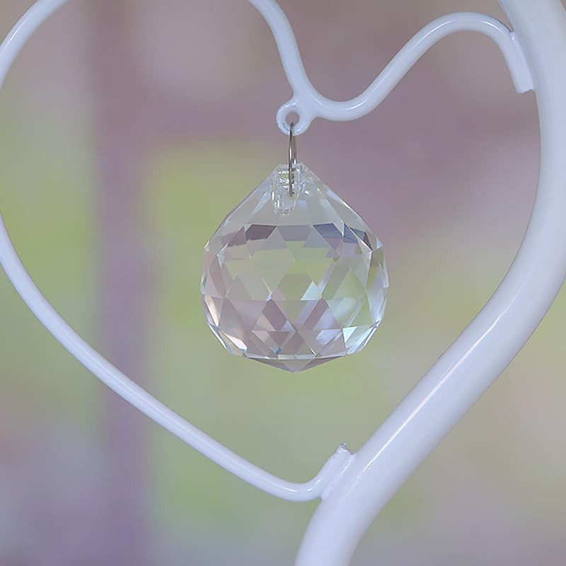 Miniatura 3 de Lámpara de mesa de plumas, lámpara de plumas, cristal en forma de corazón, moderna y romántica lámpara de noche para dormitorio, sala de estar,