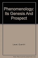 Phenomenology: Its Genesis and Prospect. B001V2KCX6 Book Cover