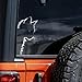 Car Stickers - Cute Cat Vinyl Sticker, Peeking car Decals, Funny Stickers - Waterproof Bumper Stickers for Cars, Truck, Motorcycle, Wall, Window and Laptop.