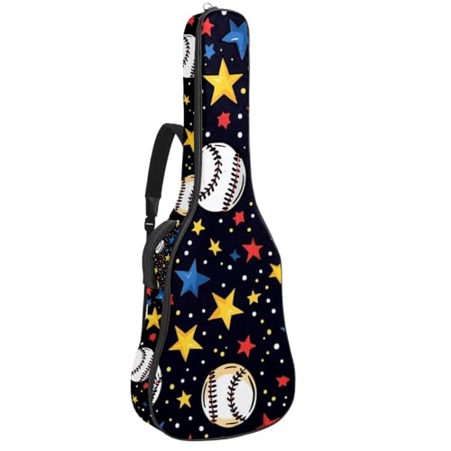 Sac transport guitare acoustique réglable anti-choc et imperméable Oxford