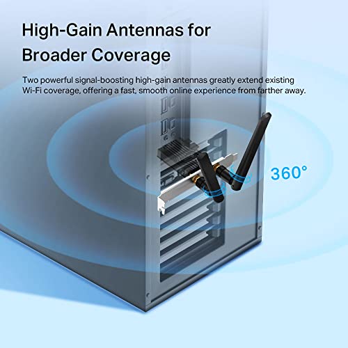 TP-Link AX3000 Dual-Band Wi-Fi 6 Bluetooth 5.2