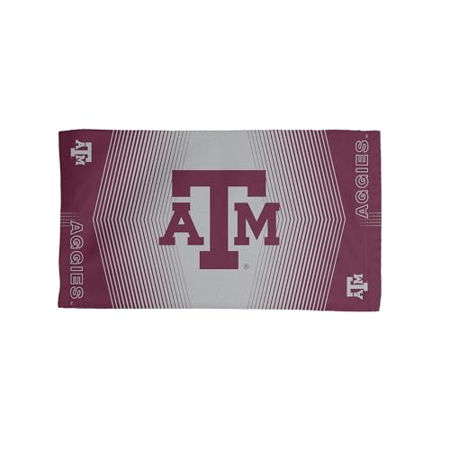Texas A&M Aggies NCAA Hussle Micro Fiber Sports Towel 24 x 42 Inches