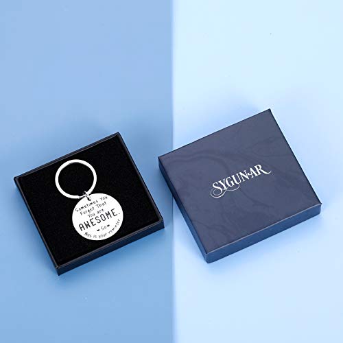 Sygunar Funny Inspirational Keychain Gifts Birthday Christmas Gifts For Women Men Best Friend Bff Him Her Thank You Gift For Coworker Boss Graduation Gifts For Daughter Son Students Key Chain #TOP6