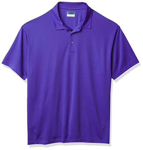 PGA TOUR Men's Short Sleeve Airflux Solid Polo