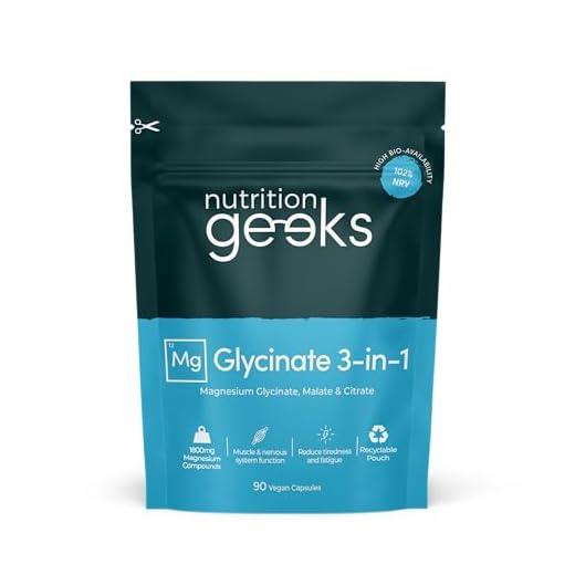 Magnesium Glycinate 3-in-1 Complex Supplements