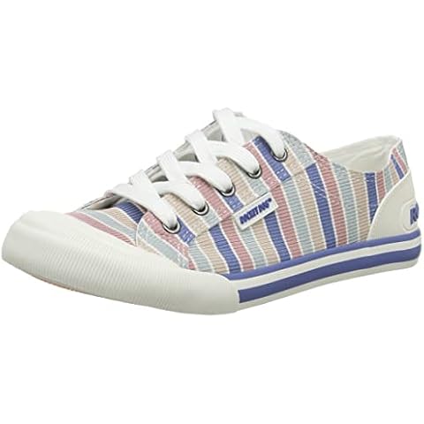 Rocket Dog Women's Jazzin Sneaker, Blue Astor, 5 UK Cover