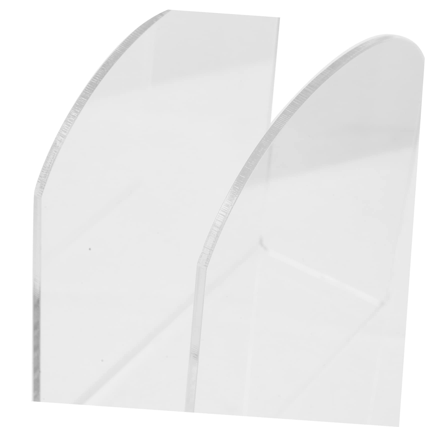 Acryl-Serviettenhalter – Transparent, 18x13x6,1 Cm – Vertikaler Organizer Für Küche & Tisch