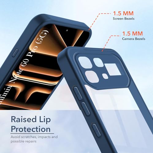 Image of Jkobi Ultra-Hybrid Back Cover Case for Infinix Note 60 Pro 5G (Lifetime Anti Yellow | Anti Scratch | Crystal Clear Shockproof)