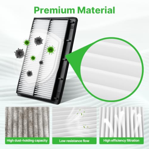 Image of 2PCS Engine Air Filter Fit for 2022-2025 MDX 3.5L, 2023-2025 Pilot 3.5L