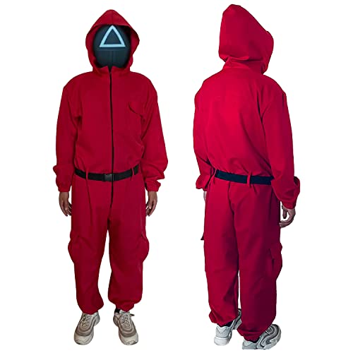 ایگرد | قیمت و خرید Squid Game Costume Squid Game Cosplay Jumpsuit 2021 Squid  Game Mask Halloween Party ,Halloween Holiday decoration