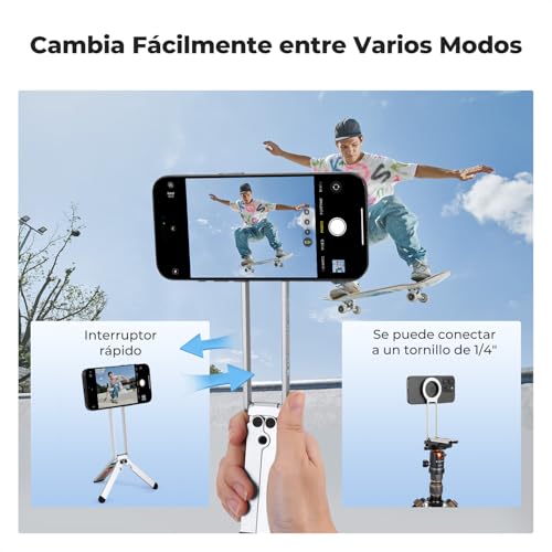 Soporte para teléfono compatible con iPhone 17-12 y minitípode magnético de aluminio 3