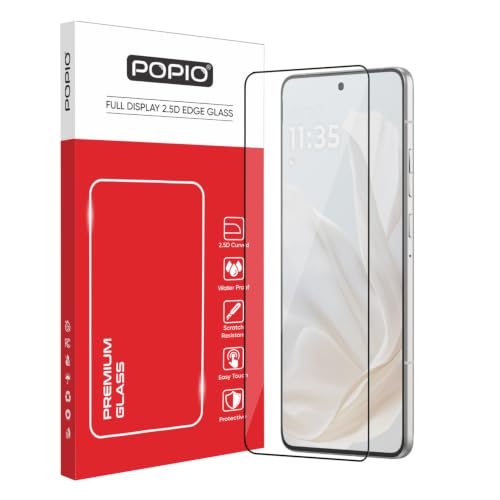 Image of POPIO Military-Grade Gorilla Tempered Glass For Motorola Edge 70 | 9H Hardness, Edge-to-Edge, Bubble-Free