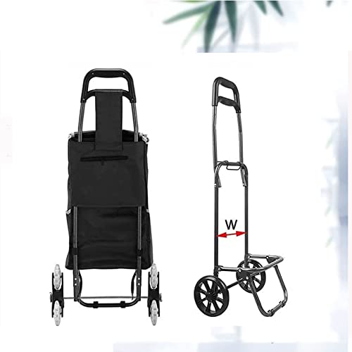 Carrello per la spesa pieghevole su ruote, carrello portatile con borse di riserva, borsa di ricambio riutilizzabile 36L per la spesa