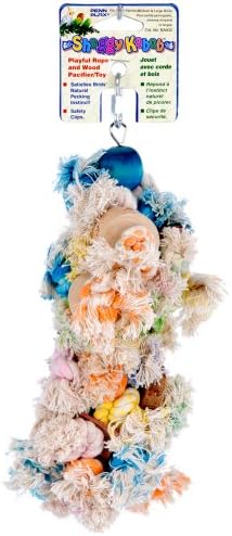 Penn-Plax BA932 Shaggy Kabob Bird Toys, Large image 4